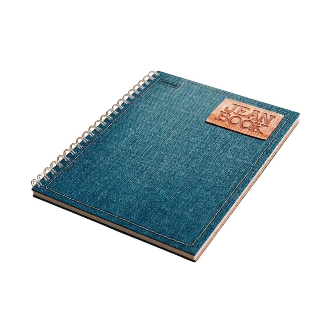 CUADERNO FORMA FRANCESA NORMA JEAN BOOK ESPIRAL 100 HOJAS