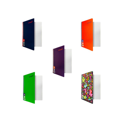 CUADERNO FORMA FRANCESA ESTRELLA ESPIRAL 100 HOJAS