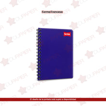 Cuaderno forma francesa Scribe doble espiral de 100 hojas.