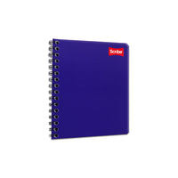 Cuaderno forma francesa Scribe doble espiral de 100 hojas.