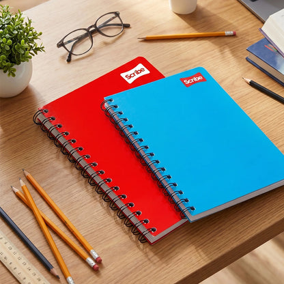 CUADERNO FORMA FRANCESA SCRIBE 1600 ESPIRAL 100 HOJAS