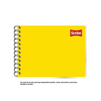 CUADERNO FORMA ITALIANA SCRIBE ESPIRAL 100 HOJAS
