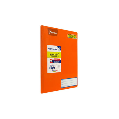 CUADERNO PROFESIONAL NORMA COLOR 360 COSIDO 100 HOJAS