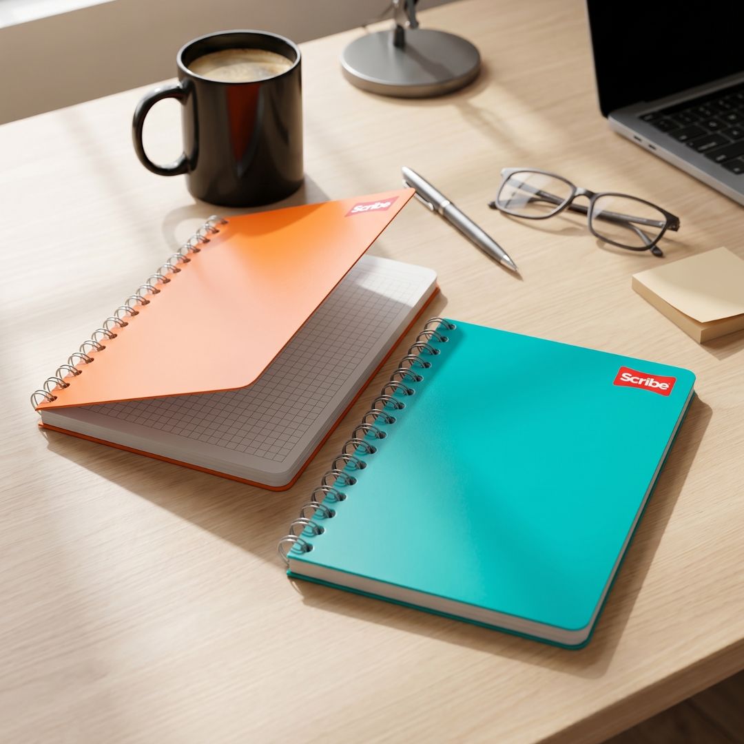 CUADERNO PROFESIONAL SCRIBE CLASICO ESPIRAL 100 HOJAS