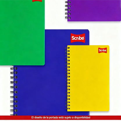CUADERNO PROFESIONAL SCRIBE CLASICO ESPIRAL 100 HOJAS