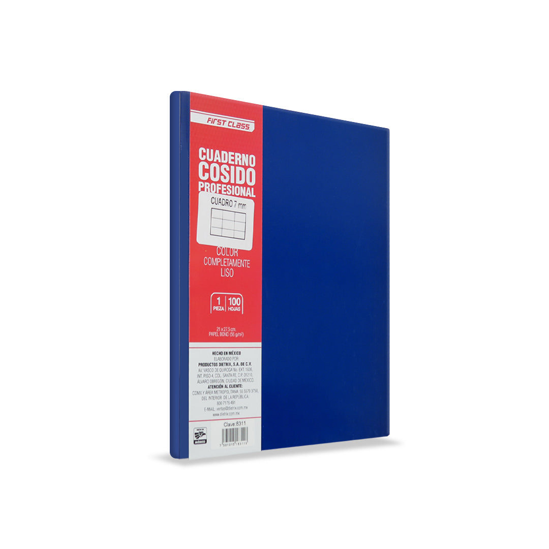 CUADERNO PROFESIONAL DIETRIX FIRST CLASS 100 HOJAS VARIOS COLORES