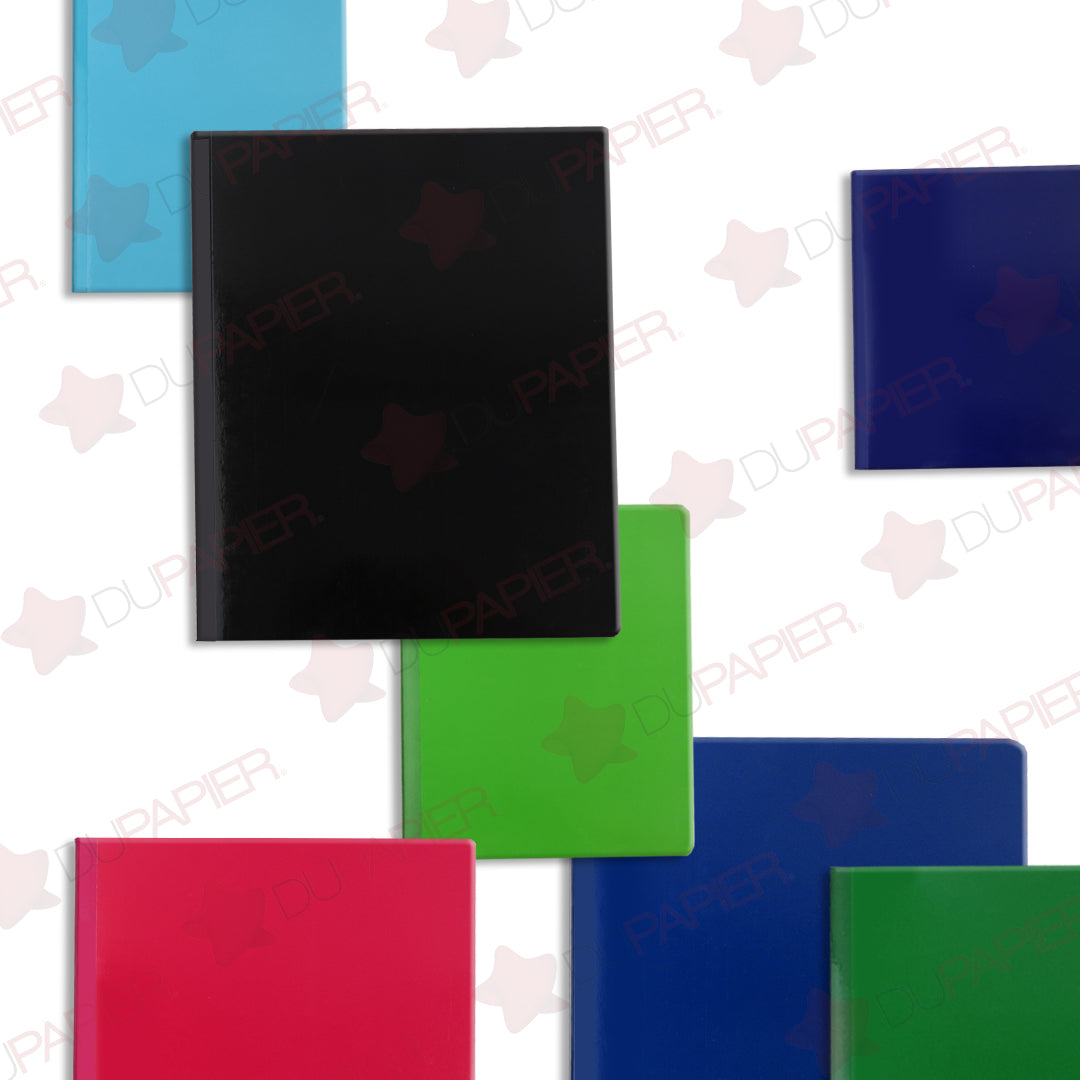 Cuaderno profesional cosido First Class de 100 hojas.