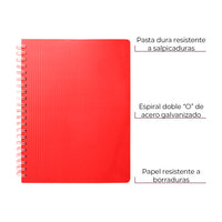 Cuaderno profesional printaform de 100 hojas.