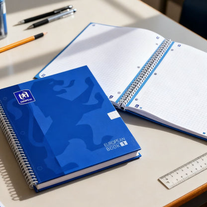 CUADERNO PROFESIONAL PELIKAN EUROPEAN ESPIRAL 80 HOJAS PASTA DURA