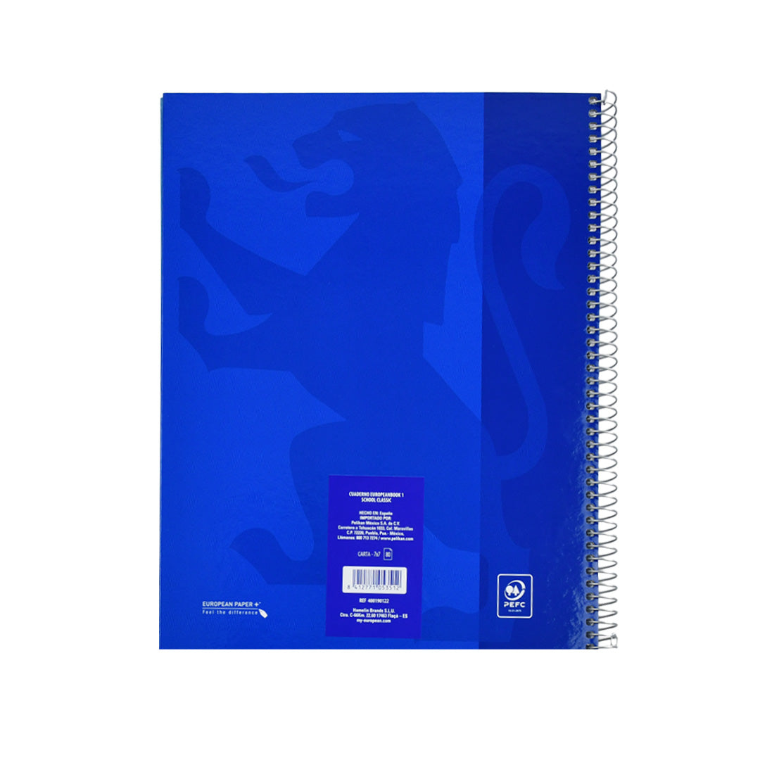 Cuaderno profesional European pasta dura Raya
