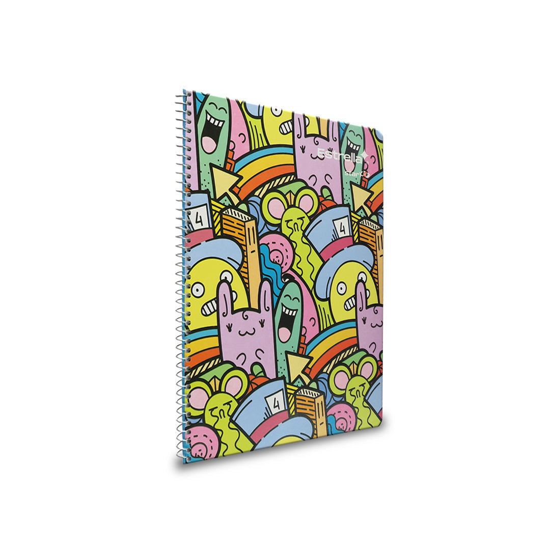 Cuaderno profesional Estrella Starkid de 100 hojas.