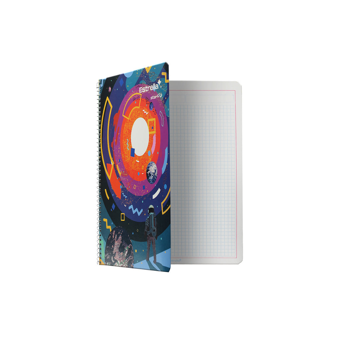 Cuaderno profesional Estrella Starkid de 100 hojas.