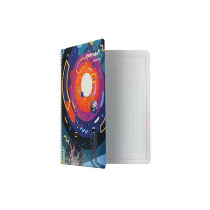 Cuaderno profesional Estrella Starkid de 100 hojas.