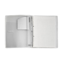 Cuaderno Rellenable Oxford F928 Blanco Traslucido Tamaño B5 Raya