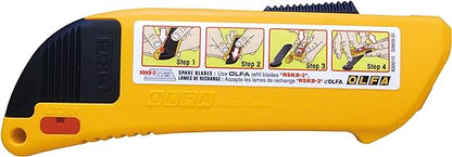 Cutter Olfa cuchilla retráctil SK-6