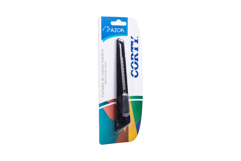 Cutter Azor Corty metálico standard 3300 de 9 mm. – Du Papier México