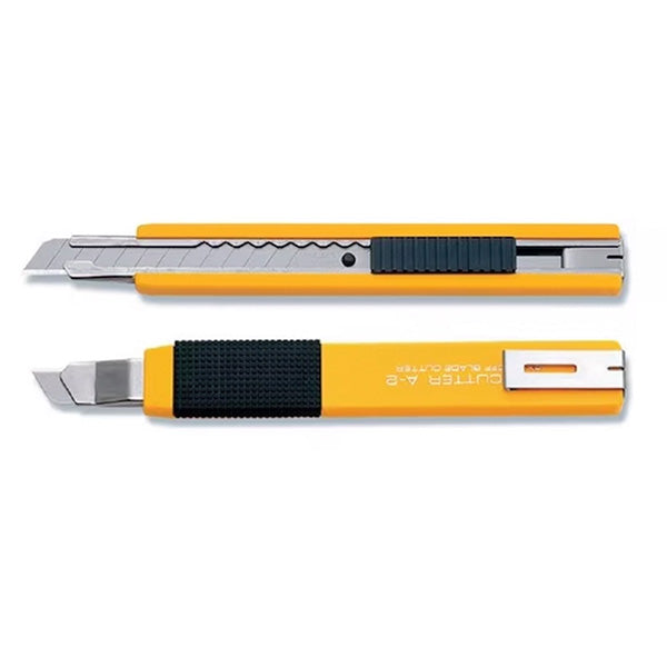 Cutter olfa A-2 standard de 9 mm.