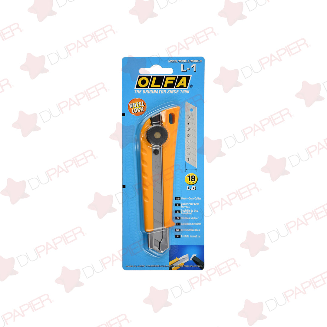 Cutter olfa l-1 ancho de 18 mm