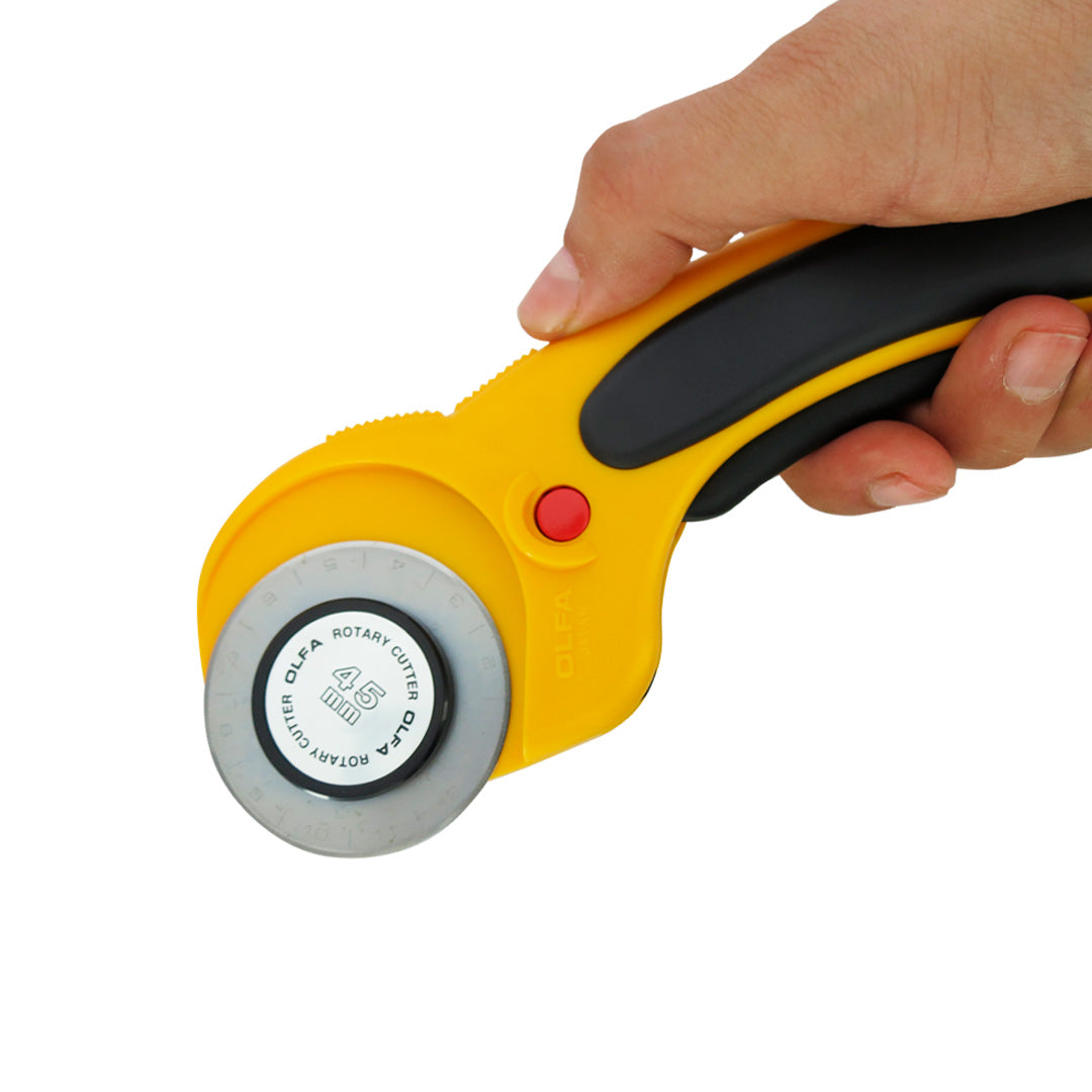 Cutter olfa rotativo rty-2/dx de 45 mm