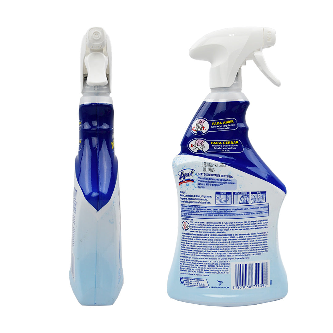 Desinfectante Lysol spray trigger multiusos 650 ml.