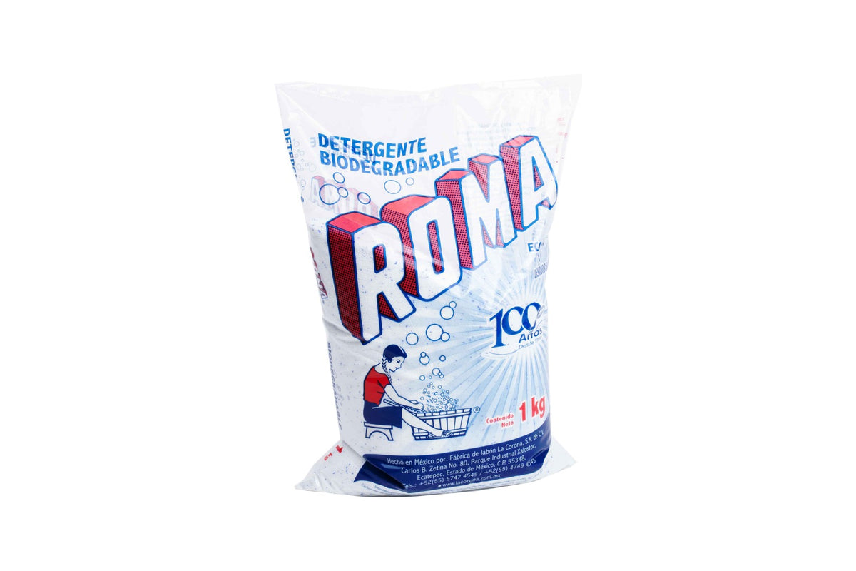 Javon Roma Detergente en polvo roma bolsa de 1 kg – Du Papier México