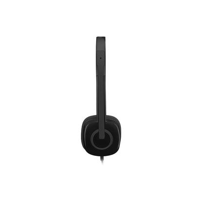 Audífonos con Micrófono Logitech H151, Alámbrico, 3.5mm