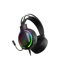 DIADEMA AUDIFONOS GAMER DRAGON XT CONEXION USB RGB MICROFONO