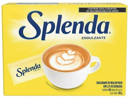 ENDULZANTE SPLENDA SOBRE DE 1 G