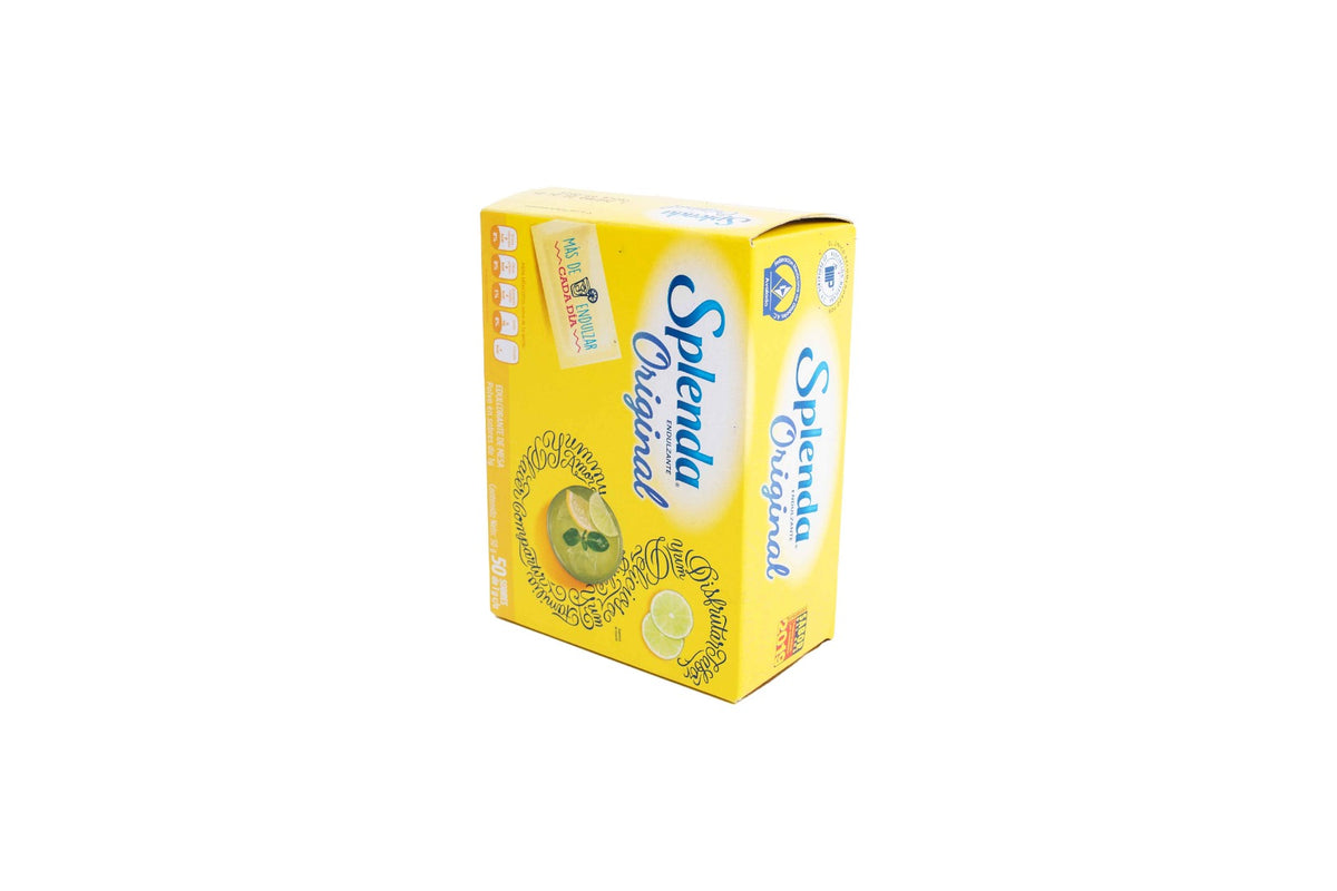 Endulzante Splenda original caja con sobres de 1 g / cu