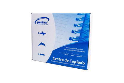 Espiral Perfex wire-o metálico negro