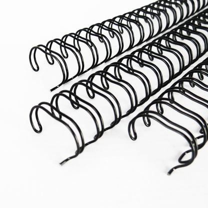 Espiral Perfex wire-o metálico negro
