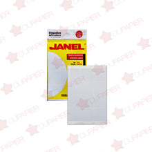 Etiqueta del numero 19 50x50 mm paquete con 168 pzas