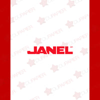 Etiqueta Janel láser 5165 de tamaño carta con 100 pzas.
