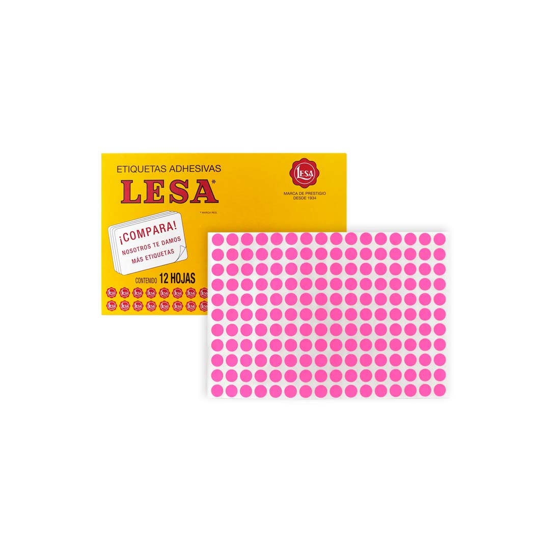 Etiqueta Lesa grande fluorescente del número 10
