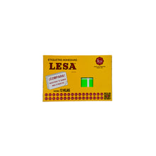 Etiqueta Lesa grande fluorescente del número 22.