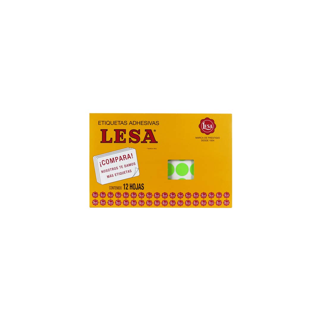 Etiqueta Lesa grande fluorescente del número 9