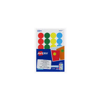 Etiqueta removible circular colores 5472 con 1008 pzs