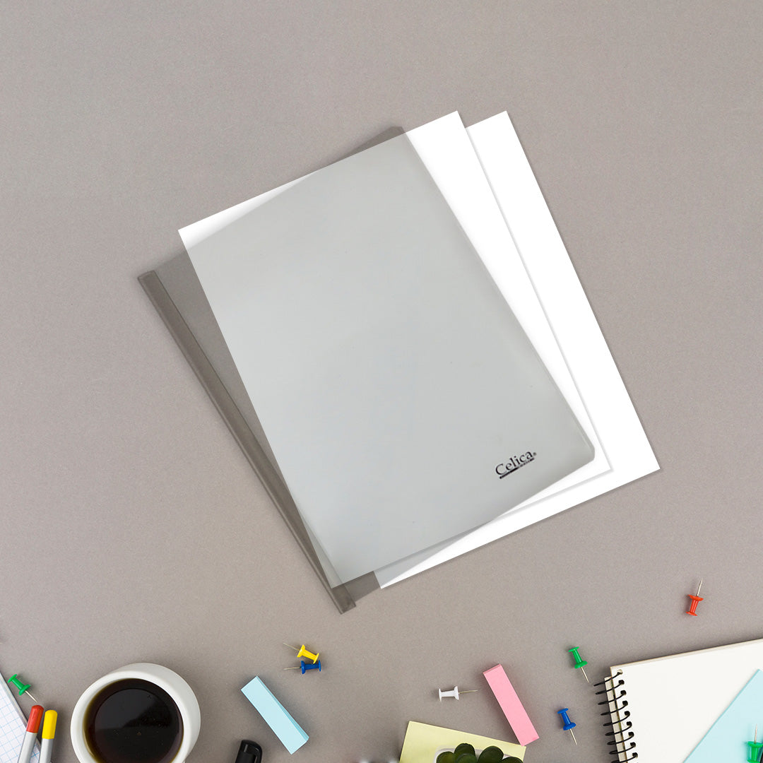 Folder con costilla CO-3306-SE humo.