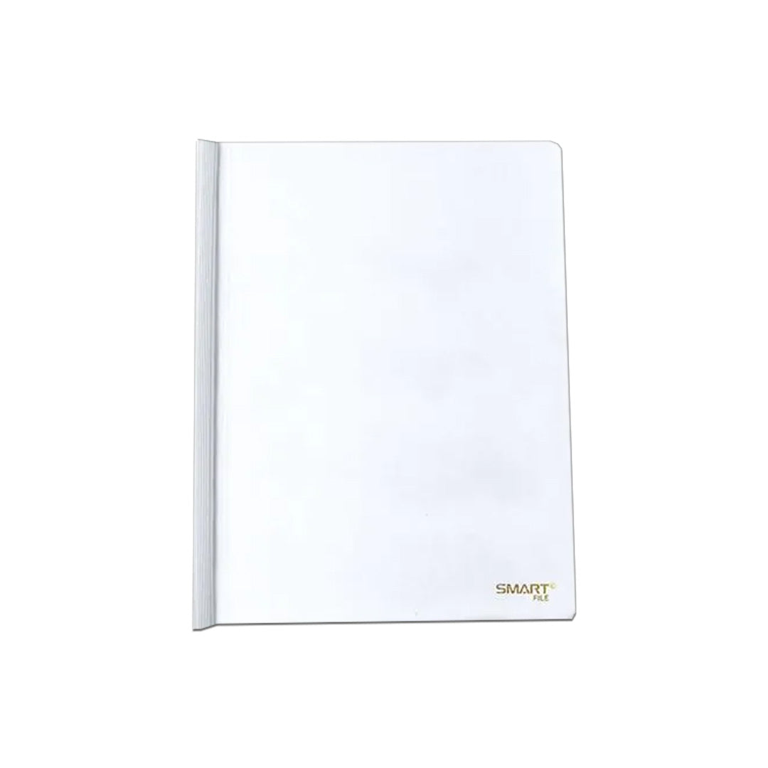 Folder costilla tamaño carta transparente con 5.