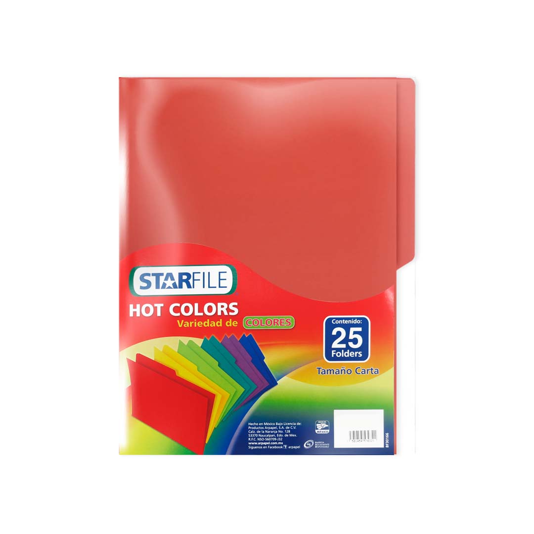 Folder Hot Colors Arcoiris PH004