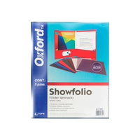 Folder Oxford Showfolio 51740 paquete con 5 pzas.