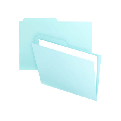 FOLDER OXFORD TAMAÑO OFICIO AZUL M751 CON 100 PZS