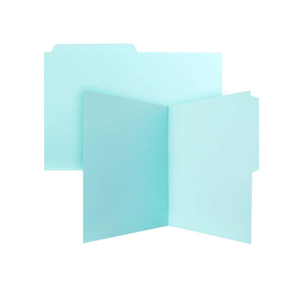 FOLDER OXFORD TAMAÑO OFICIO AZUL M751 CON 100 PZS