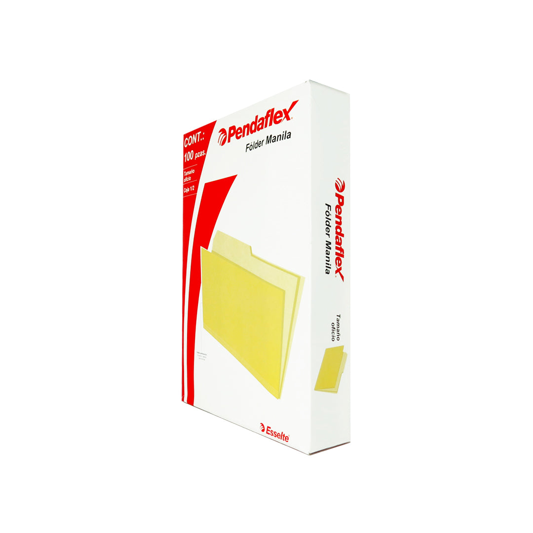 Folder oxford tamaño oficio crema m758 con 100 pzs