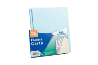 Folder tamaño carta pa0003 con 25 pzs