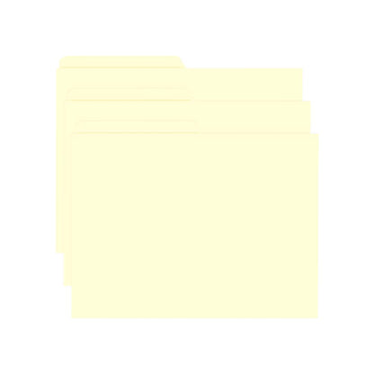 Folder tamaño carta manila crema pc1003 con 25 pzs