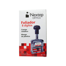 Foliador semiautomático de 8 dígitos NE-168.