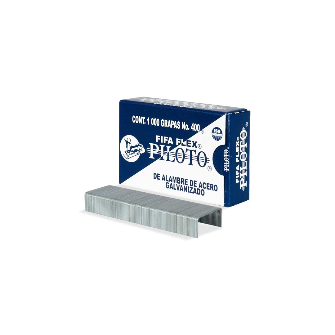 Grapa standar Pilot 400-CP caja con 1000 pzas.