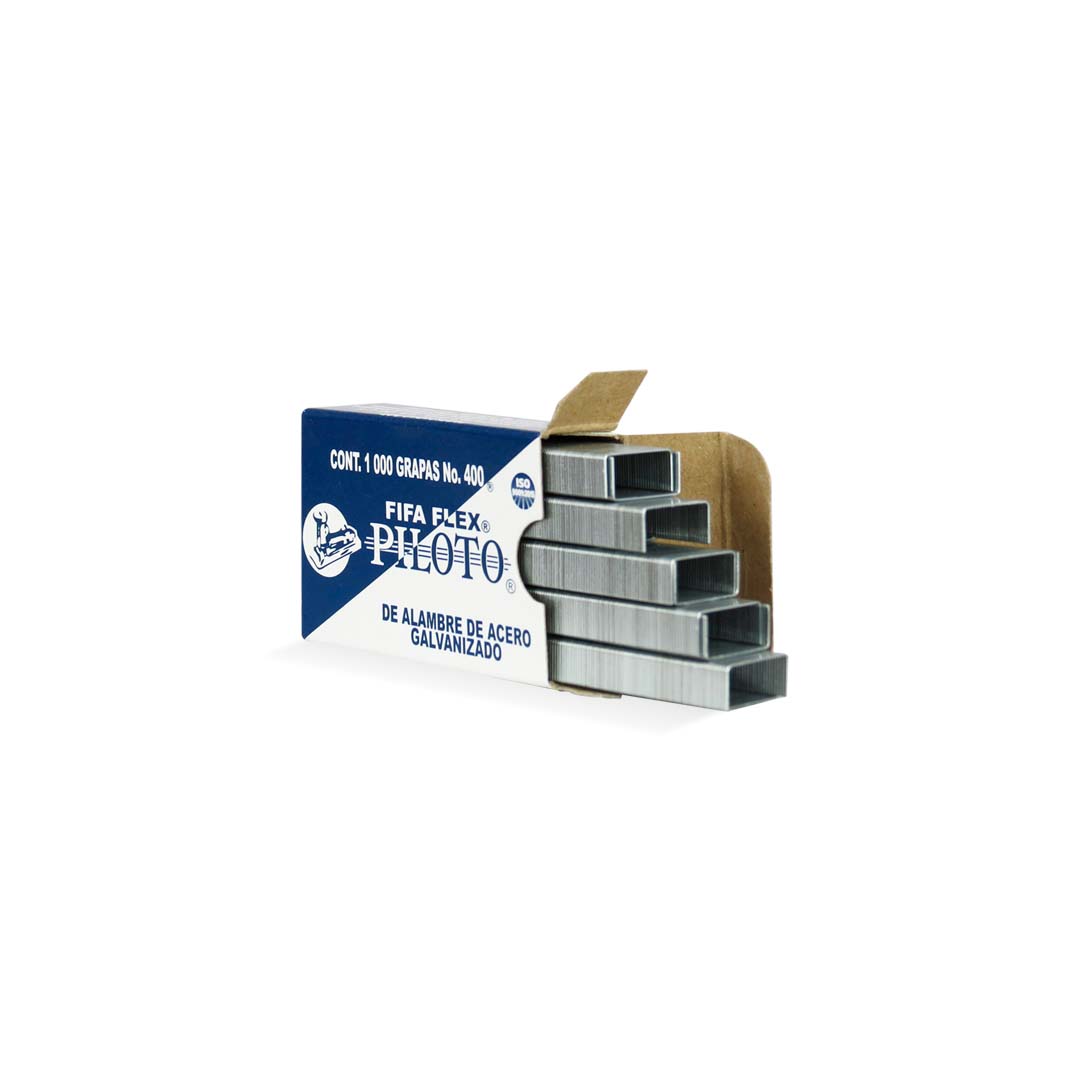 Grapa standar Pilot 400-CP caja con 1000 pzas.