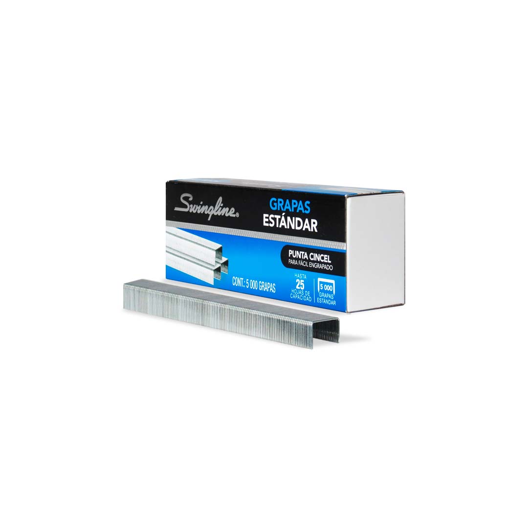 Grapa standar Acco Swingline P6246 caja con 5000 pzas.